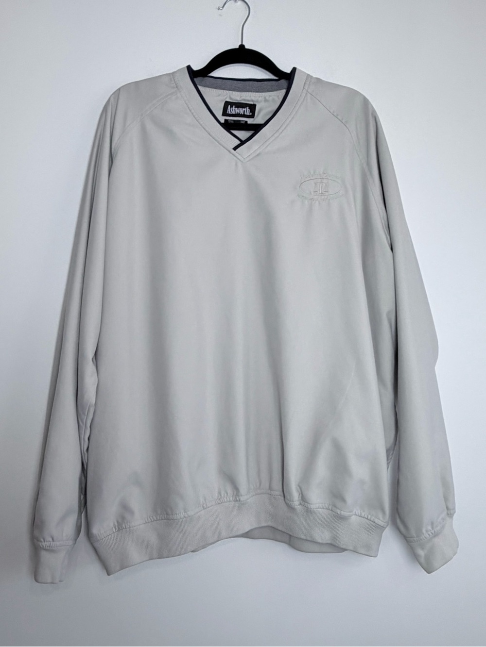 Vintage Ashworth Golf Windshirt Men L Alabama Attorney Logo Pullover